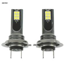 2PCS H7 LED FOG Headlight Lights Kit 50W 14000LM CAR Bulbs 6000K Driving Lamp 2024 - buy cheap