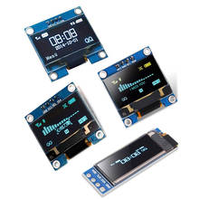 Módulo de pantalla OLED IIC para Arduino, 0,91 pulgadas, 0,96 pulgadas, blanco/amarillo, azul/Azul, 12864, I2C, SSD1306 2024 - compra barato