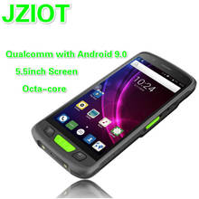 JZIOT-escáner de código de barras V9000P para coche, dispositivo portátil con Android 9,0, PDA, Terminal POS resistente, 2D, NFC, 4G, 5,5 pulgadas, colector de datos, octa-core 2024 - compra barato