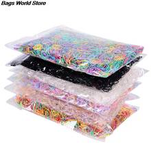 500pcs/set Ties Braids Plaits Rubber Ponytail Holder Elastic Hair Sale Hairband Rope Wholesale 2024 - buy cheap