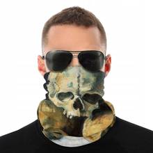 Paul Cezanne Pyramid Of Skulls Scarf Neck Face Mask Fashion Neck Warmer Balaclava Bandanas Polyester Headband Biking Climbing 2024 - buy cheap
