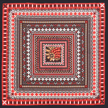 Новый твиловый Плетеный Шелковый Ретро-шарф 70*70 см, шарф, универсальный маленький квадратный шарф, шейный платок для женщин 2024 - купить недорого