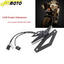 For Yamaha YZF R6 2017 2018 2019 YZF-R6 YZFR6 Tidy Fender Eliminator Kit LED Turn Signals License Plate Light Holder Bracket 2024 - buy cheap