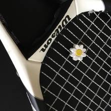 Amortecedor de vibração para raquete de tênis, mini acessórios de amortecedor de tênis em girassol com 10 peças 2024 - compre barato