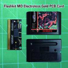 Pit-Fighter - Flashkit MD Electroless Gold PCB Card 16 bit MD Games Cartridge For MegaDrive Genesis console 2024 - buy cheap