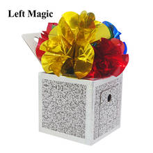 Caja de producción para trucos de Magia, Caja vacía para trucos de Magia, accesorios para trucos de Magia, mentalismo, caja misteriosa divertida 2024 - compra barato
