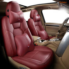 KAHOOL Custom Leather car seat covers For KIA Sportage Optima Cerato Forte Soul RIO K2 K3 K3S K4 K5 KX3 KX5 KX7 KX CROSS seat 2024 - buy cheap