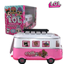 Куклы-сюрпризы LOL, самолёт для пикника, мороженое, машинка, скользящая сумка, фигурка виллы, фигурка, кукла, набор игрушек для девочек, подарок на день рождения 2022 - купить недорого