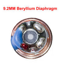 DIY In Ear Earphones Speaker Unit 9.2mm Beryllium Diaphragm Drivers For Hybrid Earphones DIY 2024 - buy cheap