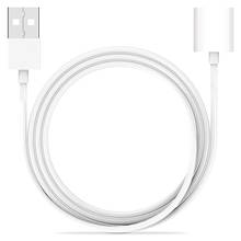 Лучшие предложения 1 м карандаш зарядное устройство кабель адаптер для iPad Pro 12,9, 10,5 дюймов, Мужской и Женский удлинитель USB зарядный Шнур для Apple Pen 2024 - купить недорого
