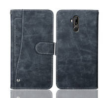 Funda de lujo para Oukitel K7 Pro, carcasa de cuero con tapa Vintage de 6 pulgadas, cubierta protectora de negocios con ranuras para tarjetas frontales, libro para teléfono 2024 - compra barato