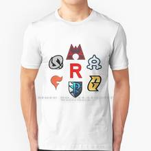 Forever Trouble T Shirt 100% Pure Cotton Team Rocket Team Aqua Team Magma Team Plasma Team Galactic Team Flare Team Skull Red 2024 - buy cheap