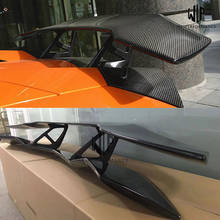 Lp700 alta qualidade de fibra carbono traseiro telhado spoiler asa para lamborghini aventador lp700 2015 2024 - compre barato