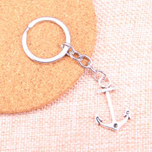 20pcs anchor sea Keychain 33*20mm Pendants Car Key Chain Ring Holder Keyring Souvenir Jewelry Gift 2024 - buy cheap