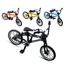 Mini brinquedo diecast de liga 1/18, mini bicicleta com dedo fundido para montanha, bicicleta, artesanato, decoração de mesa, brinquedo infantil, melhor vende com dropshipping 2024 - compre barato