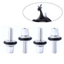 4pcs Bicycle Brake Cable Adjuster Screw Clamp Fine Adjustment M6 aluminum alloy Bolt Fixed Gear Road Bike 2024 - buy cheap