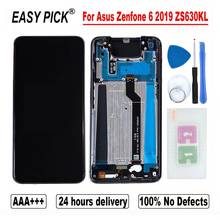 Pantalla LCD para Asus Zenfone 6 2019 ZS630KL I01WD, montaje de digitalizador con pantalla táctil, herramientas gratuitas 2024 - compra barato
