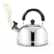 Stainless Steel Kettle Whistling Kettle For Gas Stove 2/3/4L Whistle Tea Kettle Water Bottle Durable Rust-proof Kitchen Cookware 2024 - buy cheap