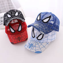 Disney plus Marvel Spiderman Kid's Baseball Cap Spiderman Avengers Summer Mesh Hat Boys Girls Baby Children Caps Adjustable gift 2024 - buy cheap