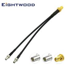 Eightwood SMA Female to Dual TS9 Splitter Adapter Antenna Cable 15 cm Y Type for 4G LTE Router USB Modem MiFi Hotspots Verizon 2024 - buy cheap