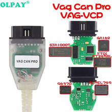 Herramienta profesional VAG CAN PRO BUS + UDS + k-line S.W, versión V5.5.1 VAG OBD VCP escáner obd 2, escáner de diagnóstico de coche 2024 - compra barato