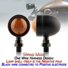 2PCS Bullet Motorcycle Turn Signals Indicator Light 12v Motor Blinker Lamp 2PCS Bullet Motorcycle Turn Signals Indicator Light 12v Motor Blinker Lamp