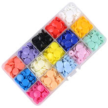 MIX KAM 15 colors glossy snaps fastener resin snap buttons T5  caps 12 mm 150 sets plastic box packing separately 2024 - buy cheap