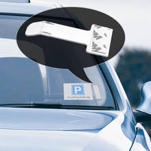 2pcs Car Vehicle Parking Ticket Permit Holder Clip Sticker Windscreen Window Fastener Stickers Kit Car Accessories 2024 - buy cheap