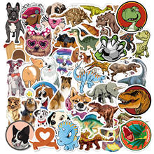 160 Pcs Animals Dinosaur Stickers Cute VSCO Girl Pet Dogs Anime Sticker Decals for Laptop Guitar Car Luggage Bicycle Kid Toys 2024 - buy cheap