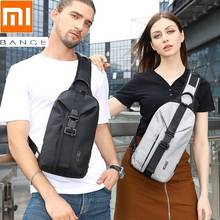 Xiaomi Fashion new men woman Chest bag Business Crossbody bag Shoulder Bags USB Anti-cut sports bag 2024 - buy cheap