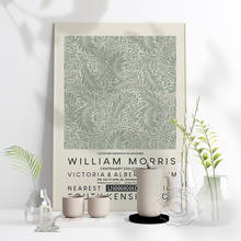 William Morris Museum Exhibition Poster Plant Pattern Prints Poster Nordic Vintage Floral Art Painting Wall Art Print Home Decor 2024 - buy cheap