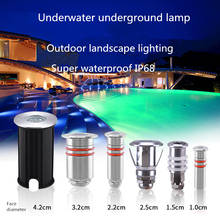 1w Led Step Lights Waterproof  Garden Floorlight  Led Lamp Outdoor Deck Post Light Underground Lights DC24V Embedded Patio Light 2024 - buy cheap