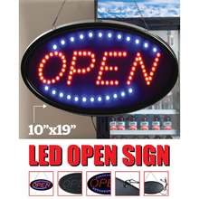 LED Store OPEN Sign Business Shop Bar Neon Signs Bright Advertising Light Board Animated Motion Store Billboard Window Display 2024 - buy cheap