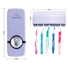 Exprimidor automático para pasta de dientes, soporte de plástico creativo para cepillo, dentífrico ideal para lavado y gárgaras, 1 juego 2024 - compra barato