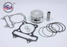 Performance GY6 58.5mm Piston Ring Kit  150CC 155CC ATV Quad  Go Kart Buggy Scooter Parts 2024 - buy cheap