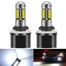 2pcs High Power 881 880 H27 H1 H3 DRL Lamps Replacement Bulbs For Car Fog Lights Daytime Running Lights White 30SMD 4014LED 2024 - buy cheap