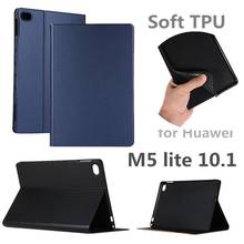 Casefor Huawei Lite 10 M5 Slim Fina capa de Couro PU Stand Case para MediaPad Lite 10.1 ''BAH2-L09 M5/ w19 DL-AL09 Tablet Funda 2024 - compre barato