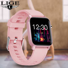 LIGE-reloj inteligente deportivo para mujer, accesorio de pulsera resistente al agua con control del ritmo cardíaco y de la presión sanguínea, compatible con Android e IOS 2024 - compra barato