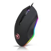S500 Gaming Mouse USB Wired Mouse 6 Buttons 200-4800DPI Optical USB Wired Desktop Mice RGB Backlit For game player 2024 - buy cheap
