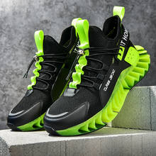 Мужские кроссовки для бега, дышащие кроссовки, противоскользящие, амортизирующие, беговые кроссовки, уличные удобные сетчатые кроссовки для тренировок, Zapatillas 2024 - купить недорого