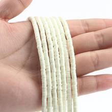 320pcs White 4mm/6mm Polymer Clay Chip Disk Loose Spacer Slices Beads for DIY Necklace Bracelet Jewelry Findings Making 2024 - buy cheap