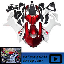 Carenagem para yamaha, kit de carenagem para motocicletas yzf r1 2015, 2016, 2017 e 2018, yzfr1, r1, 15, 16, 17 e 18 2024 - compre barato