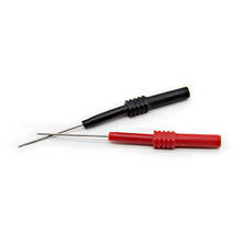2020 Cleqee P5009  Soft PVC Insulation Piercing Needle Non-destructive Multimeter Test Probes Red/Black 2024 - buy cheap