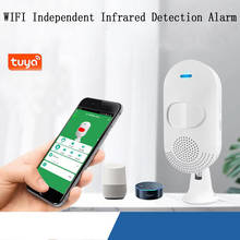 Tuya WIFI Independent Infrared Detection Alarm Pir Motion Detector Sensor for Home Security Work With Alexa 2024 - buy cheap