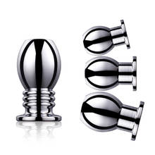 Metal Hollow Anal Plug Douche Enema Prostata Massager Sex Toys For Woman Men Gay Peep Vaginal Butt Plug Anal Dilator Sex Shop 2024 - buy cheap