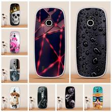 For Nokia 3310 Case Cover Silicon Soft TPU Painting Cartoon Cat Cute Phone Case For Nokia 3310 2018 Back Cover Bumper Protective 2024 - buy cheap