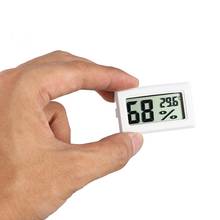 Mini Digital LCD Temperature Sensor Humidity Meter Thermometer Hygrometer Measuring Gauge  White/Black 2024 - buy cheap