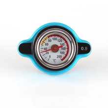 Medidor de temperatura do carro e motocicleta, tampa do radiador, 0.9, 1.1, 1.3 bar, universal, 1 peça 2024 - compre barato