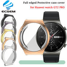 Full edged protective case for Huawei watch GT2 PRO accessories TPU plating cover anti shock shell Scratch resistant protector 2024 - buy cheap