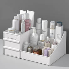 Caixa de armazenamento de cosméticos com grande capacidade, organizador em gavetas de maquiagem, recipiente para joias, esmalte de unha, diversos 2024 - compre barato